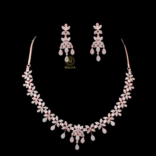 Onica CZ Designer Necklace Set