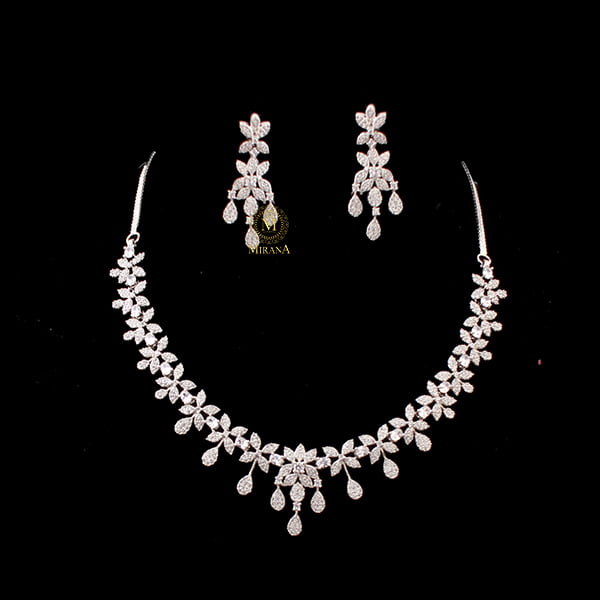 Onica CZ Designer Necklace Set