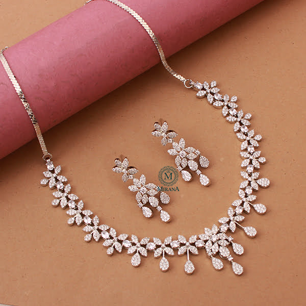 Onica CZ Designer Necklace Set