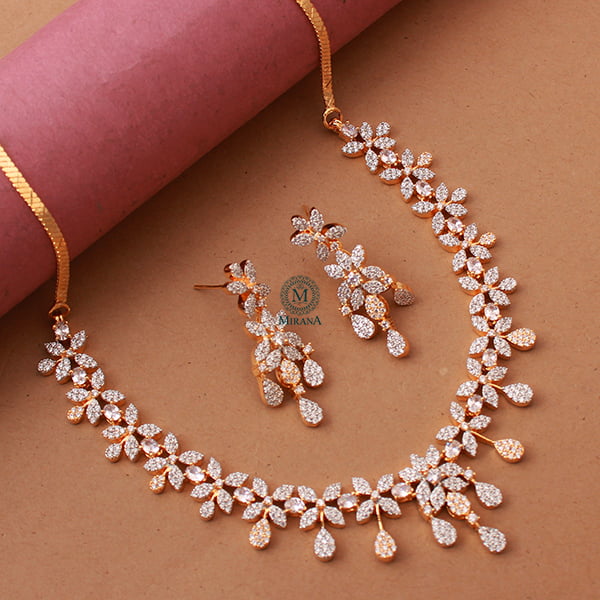 Onica CZ Designer Necklace Set