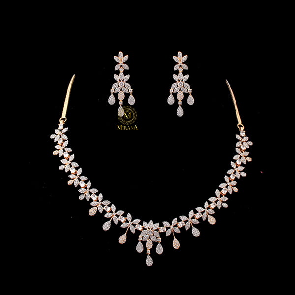 Onica CZ Designer Necklace Set