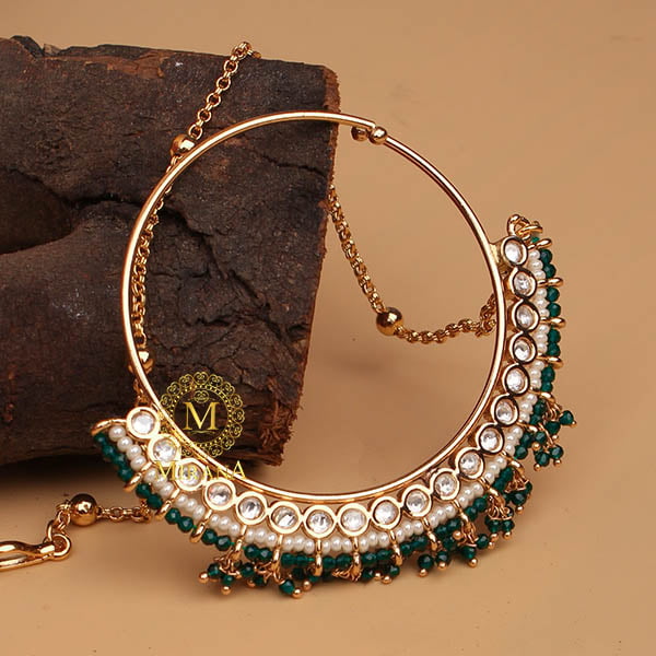 Vishakha Bridal Polki Nose Ring