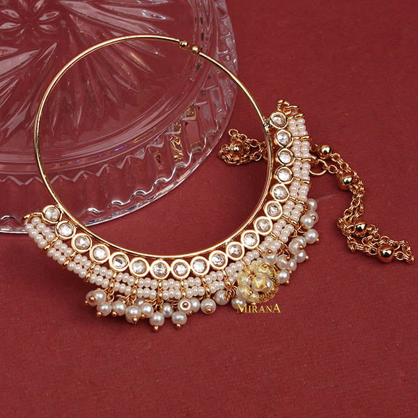 Vishakha Bridal Polki Nose Ring