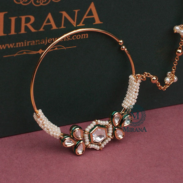 Roopa Bridal Kundan Nose Ring