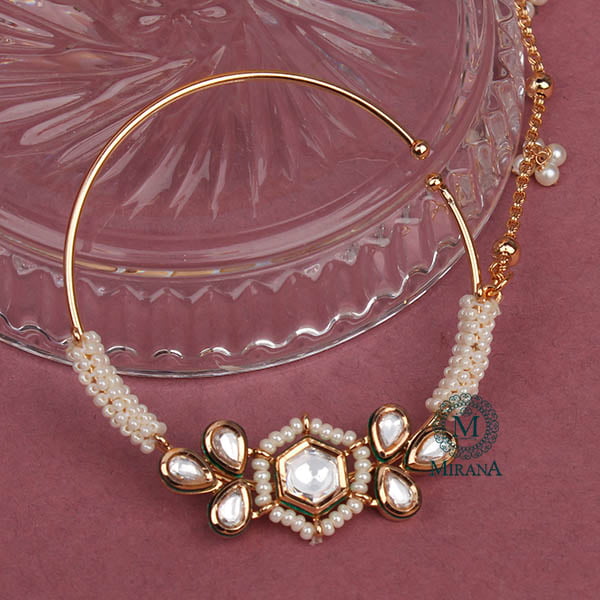 Roopa Bridal Kundan Nose Ring