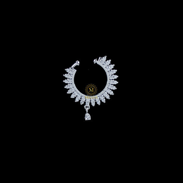 Scottie CZ Designer Nose Ring