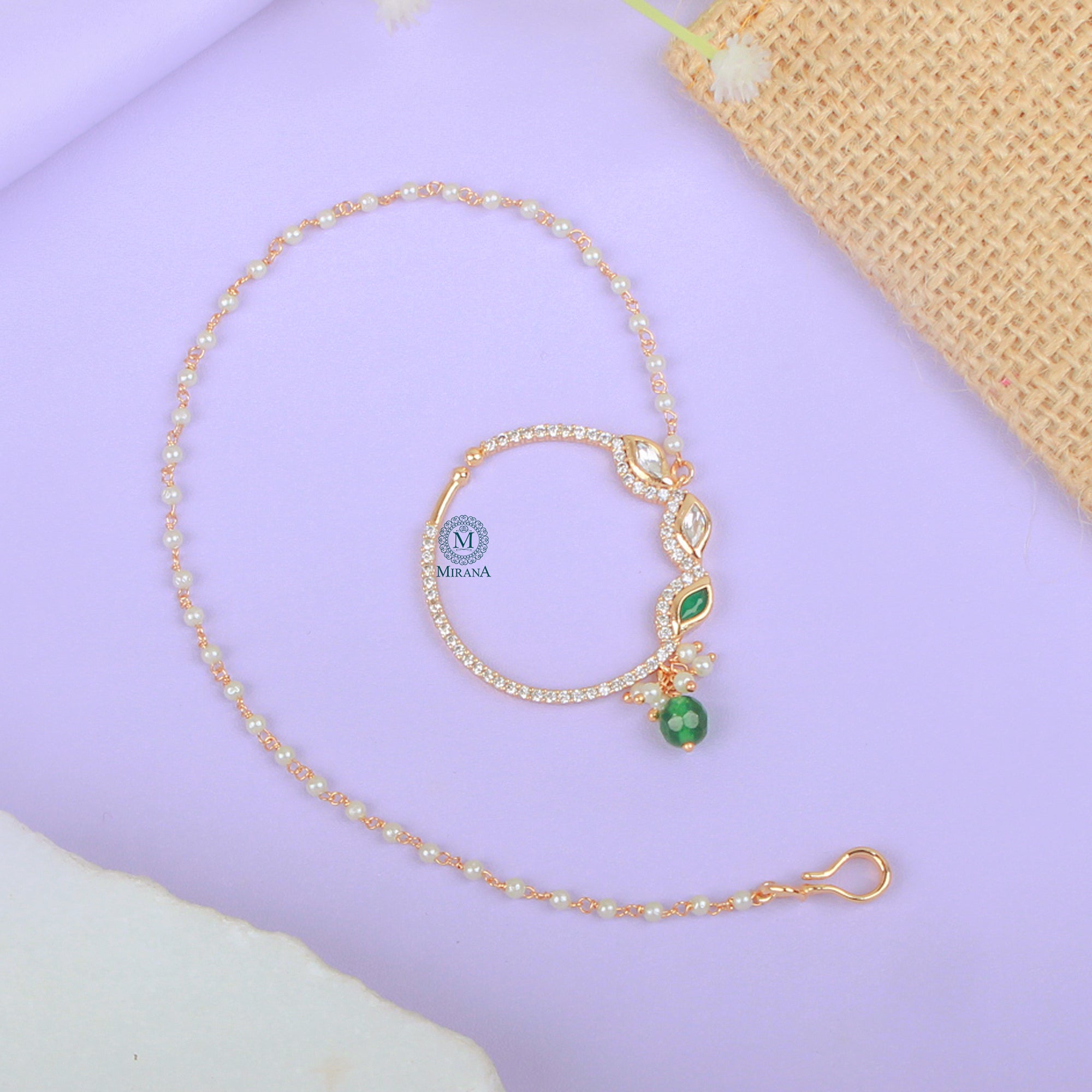 Riya Polki Designer Nath