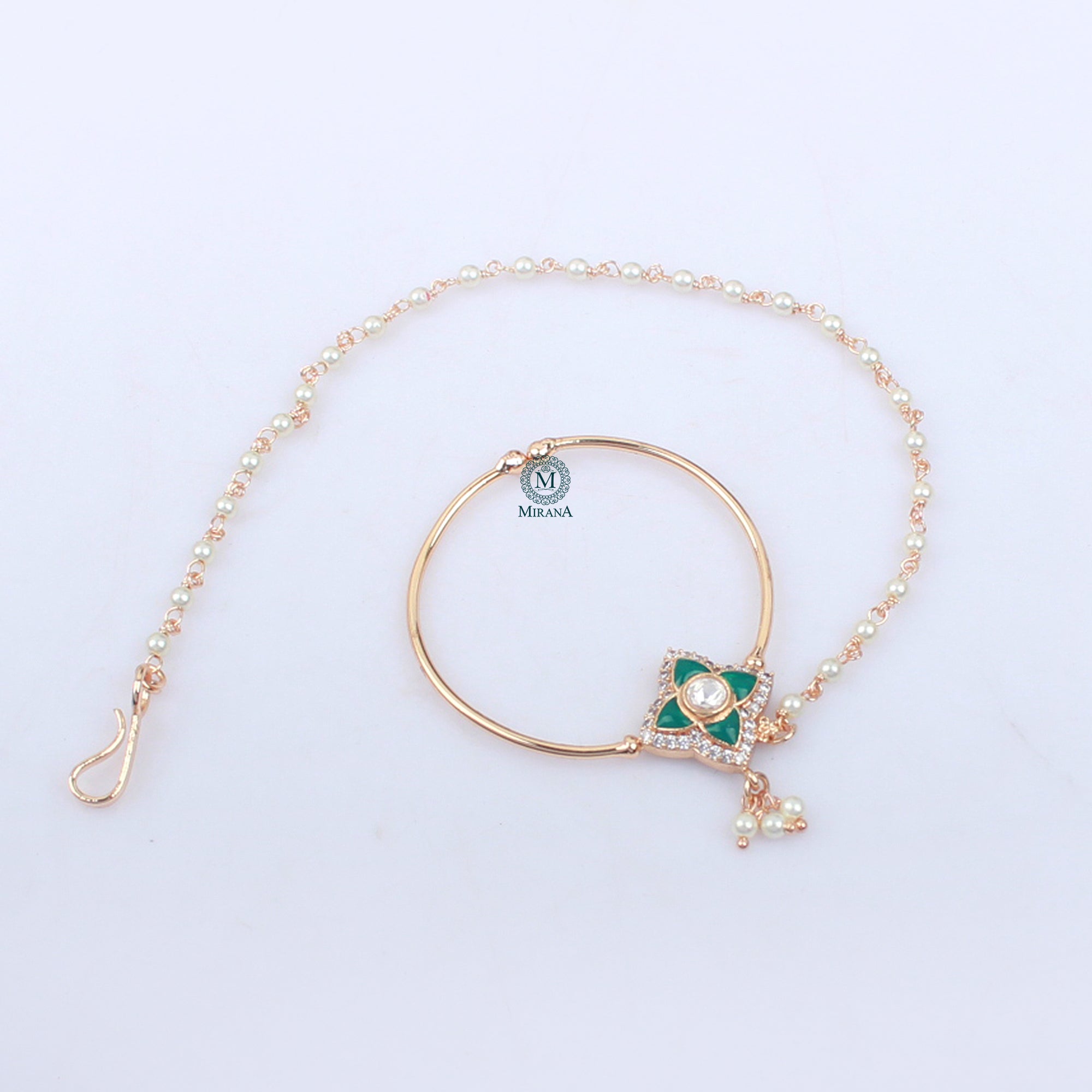 Richa Polki Designer Nath