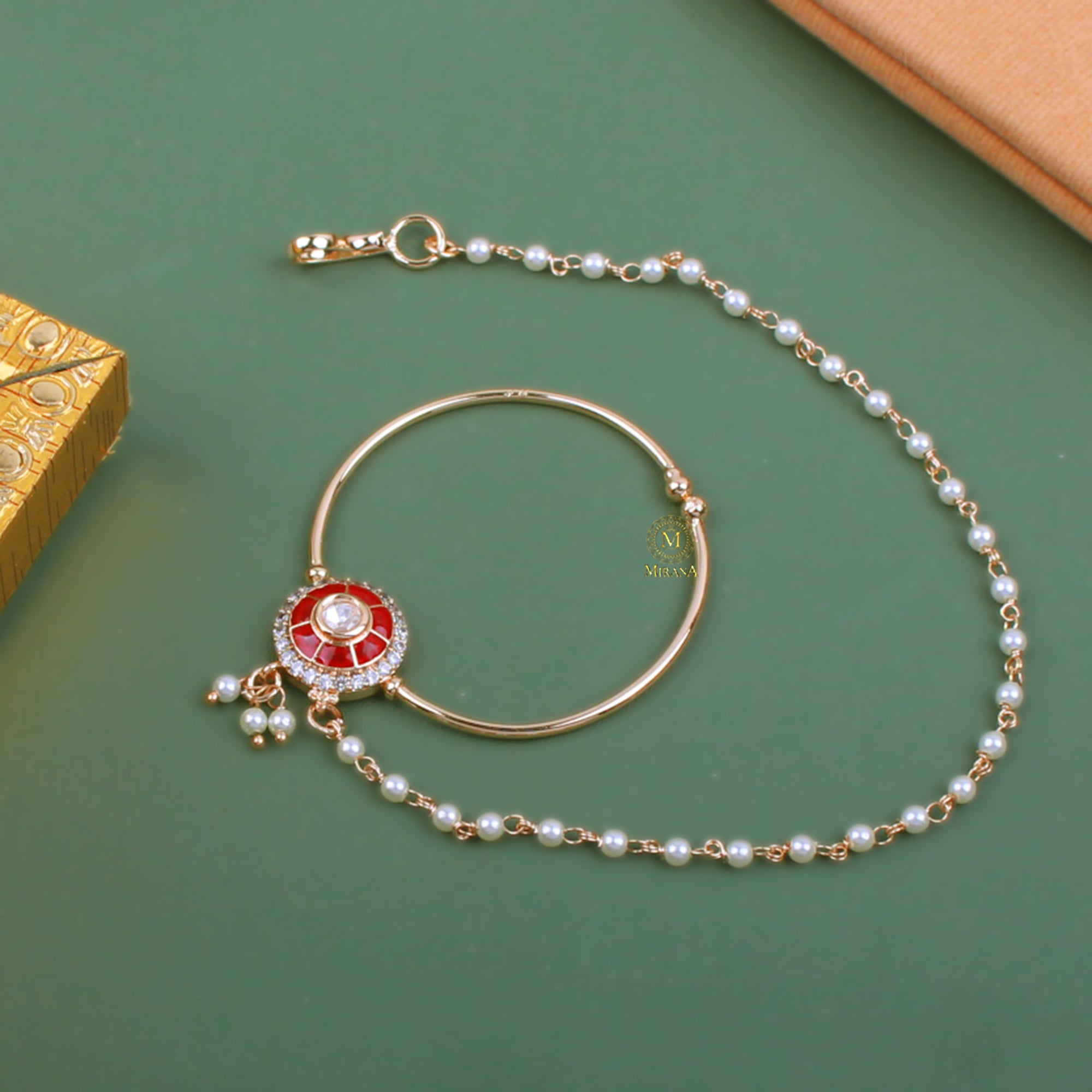 Kriti Polki Designer Nath