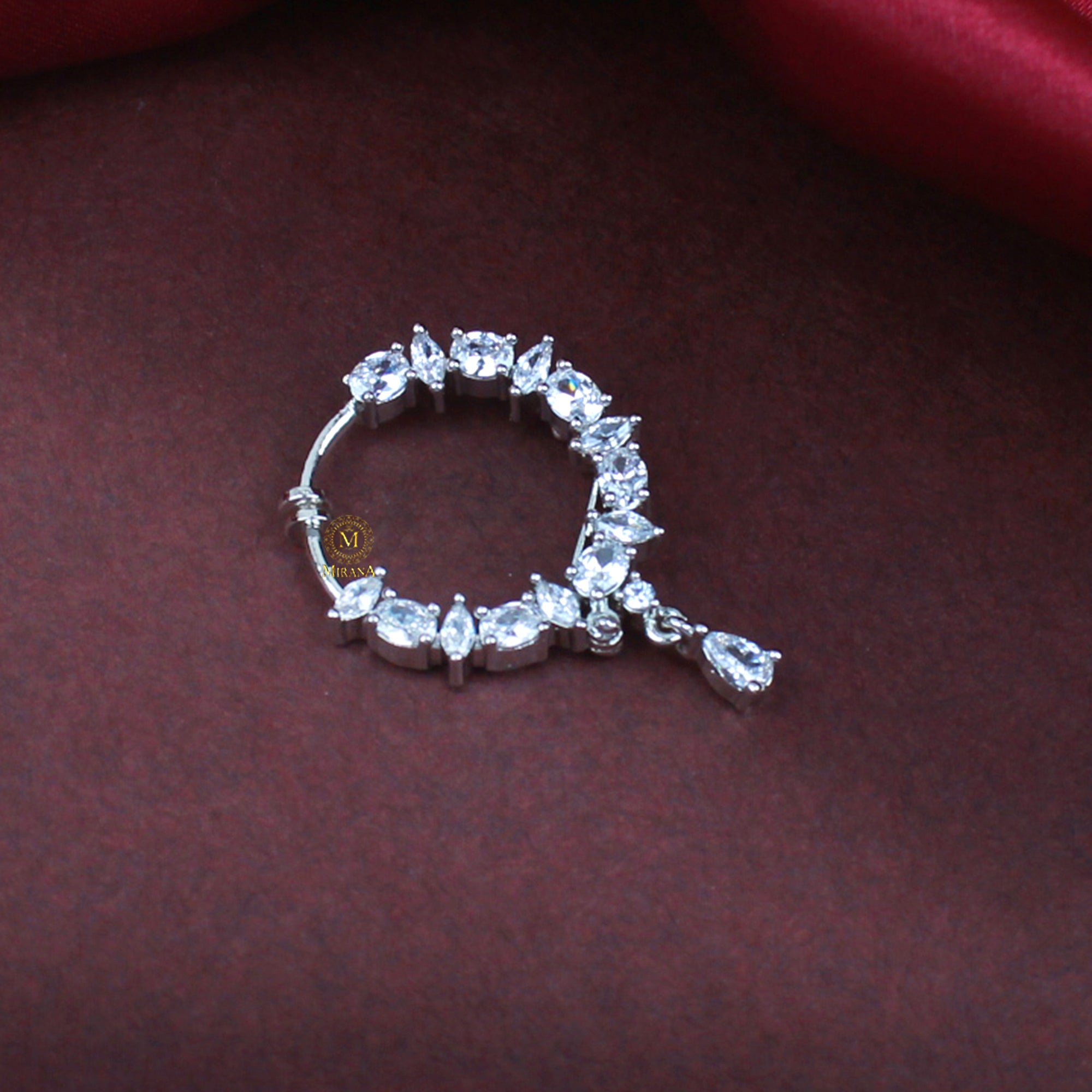 Kiya CZ Designer Nose Ring