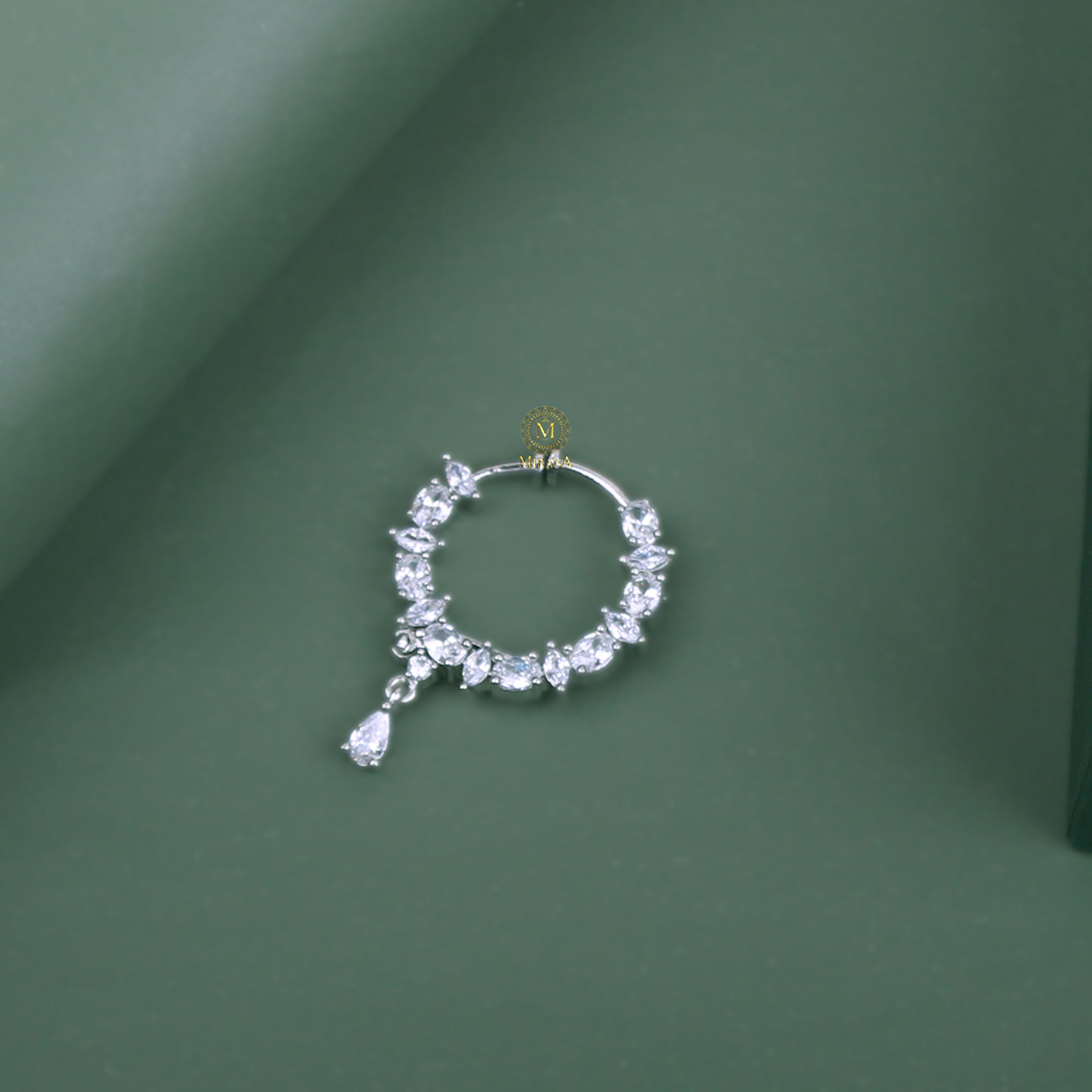 Kiya CZ Designer Nose Ring