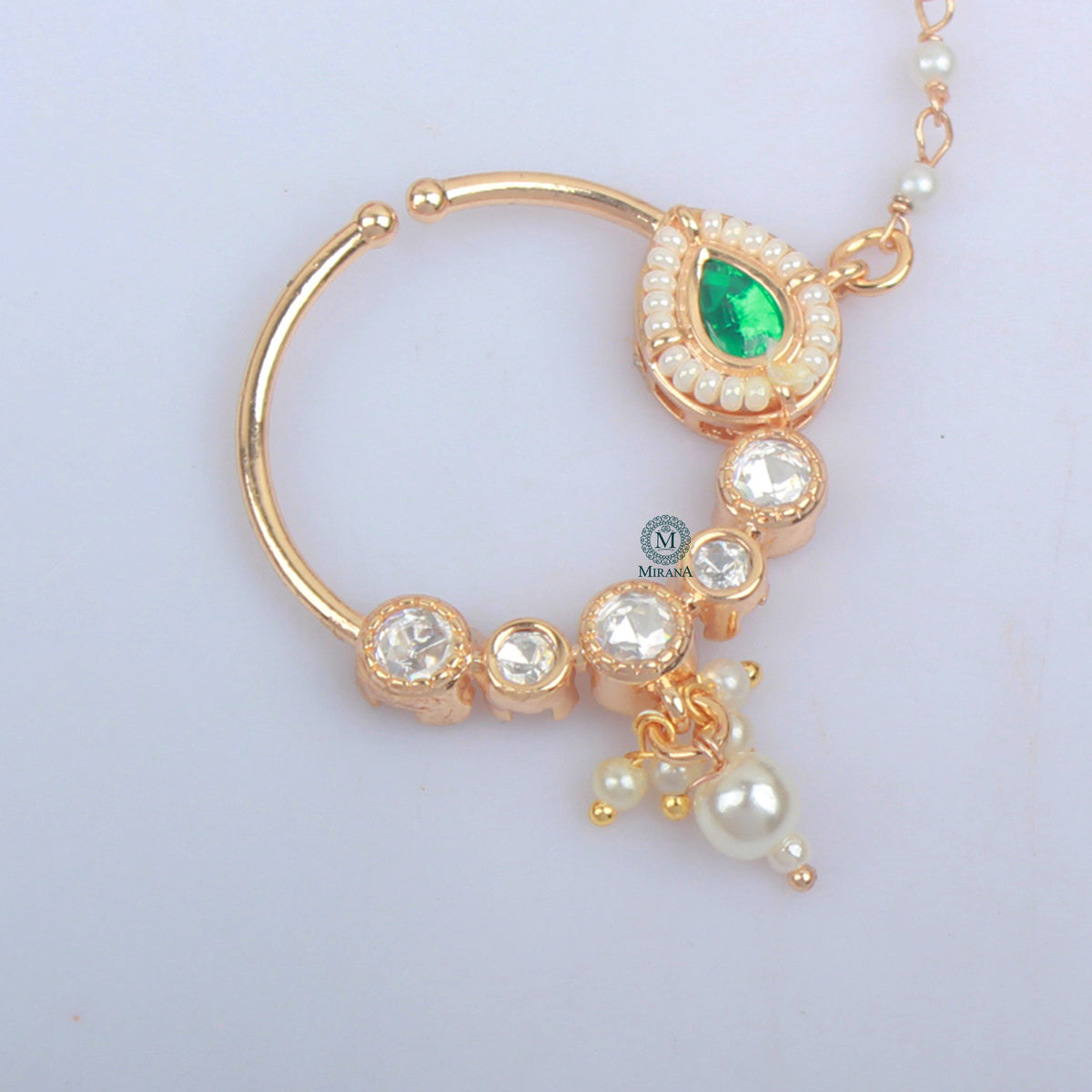 Chitra Polki Designer Nath