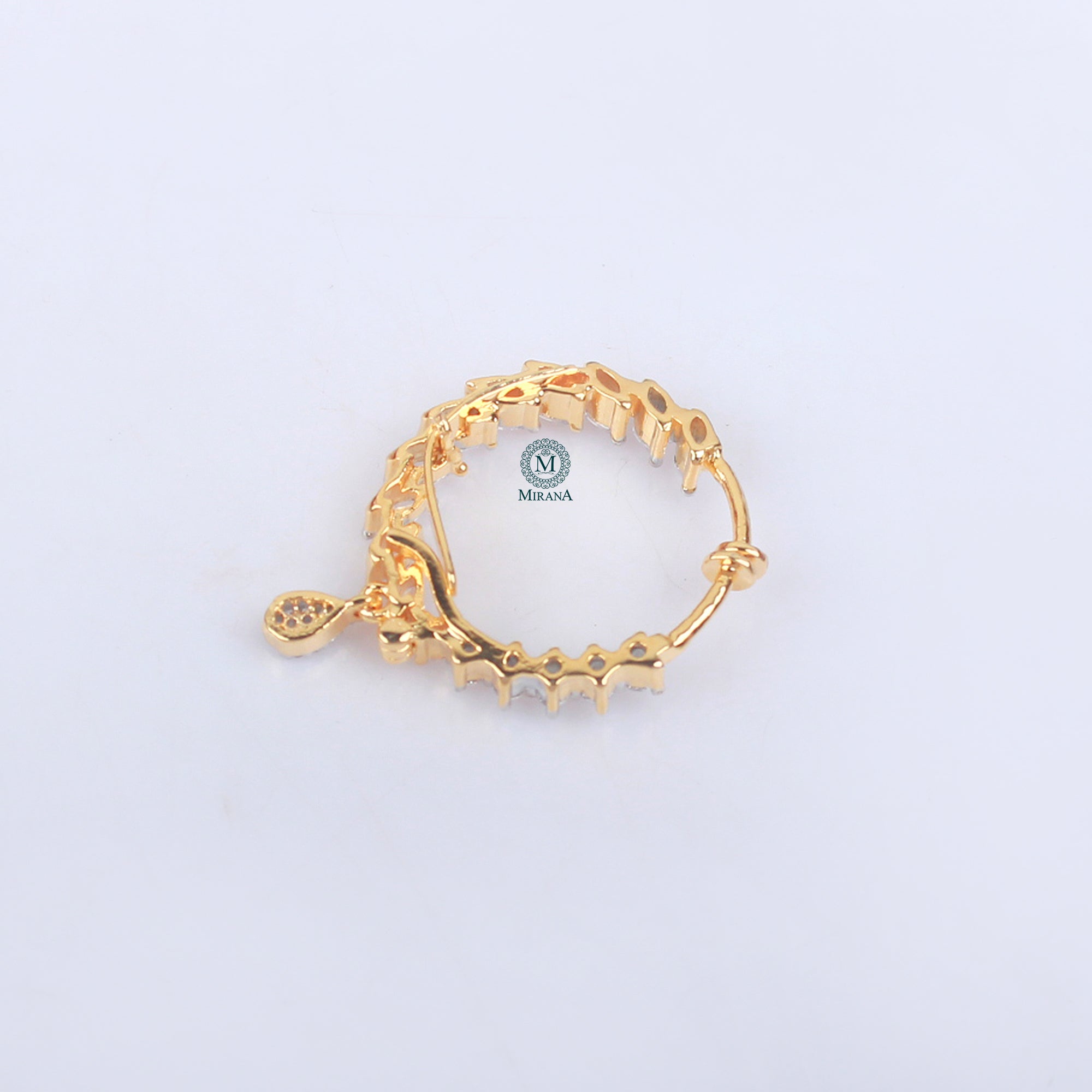 Taisha CZ Designer Nose Ring