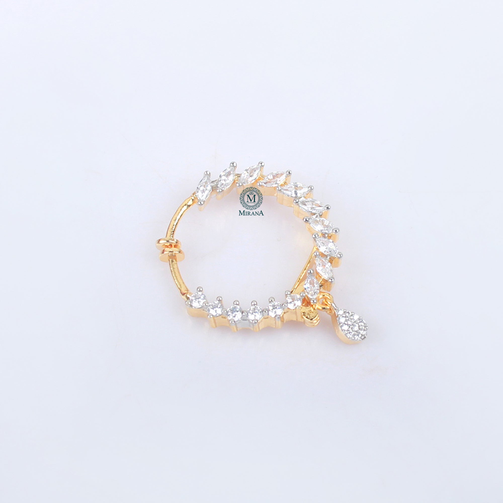 Taisha CZ Designer Nose Ring