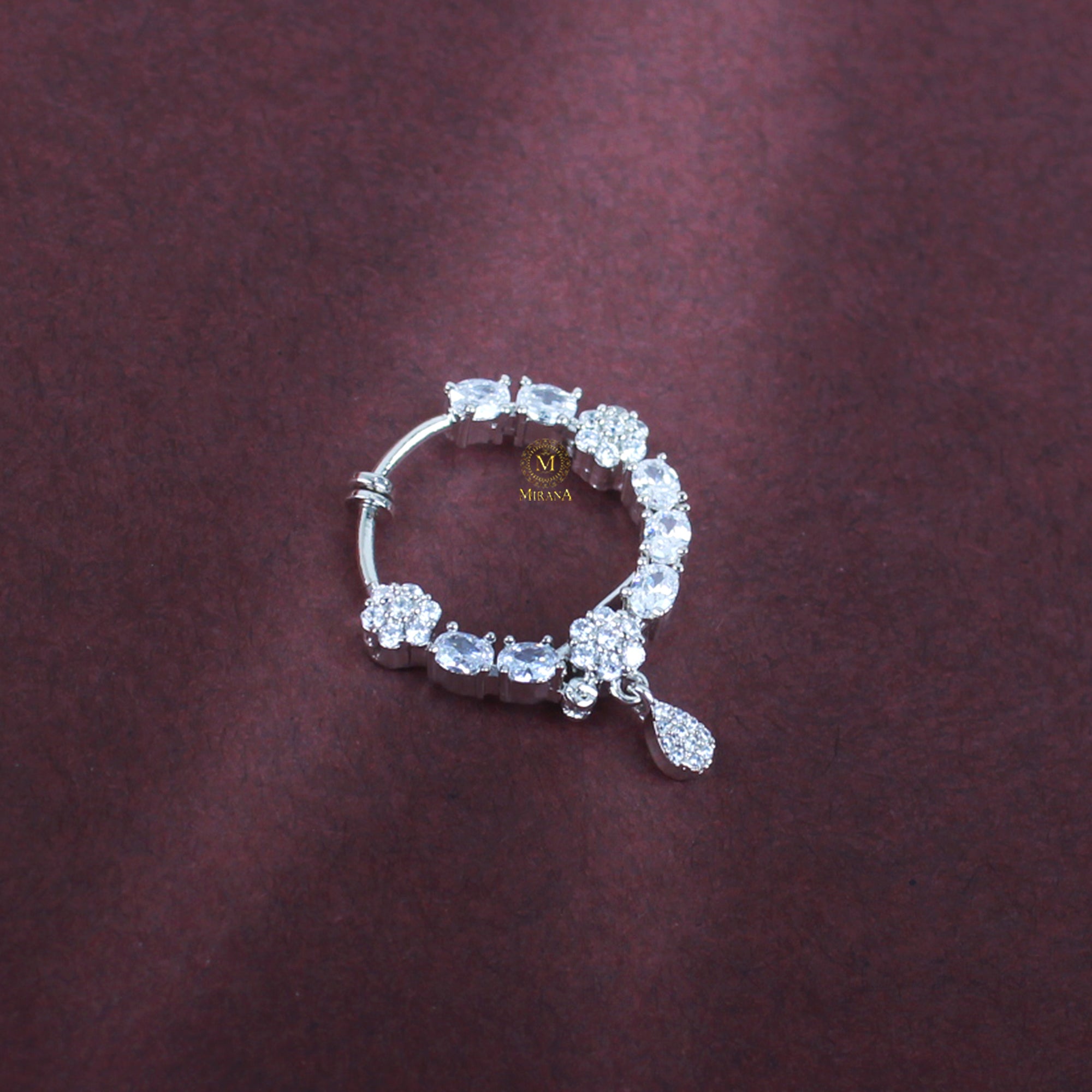 Yani CZ Designer Nose Ring