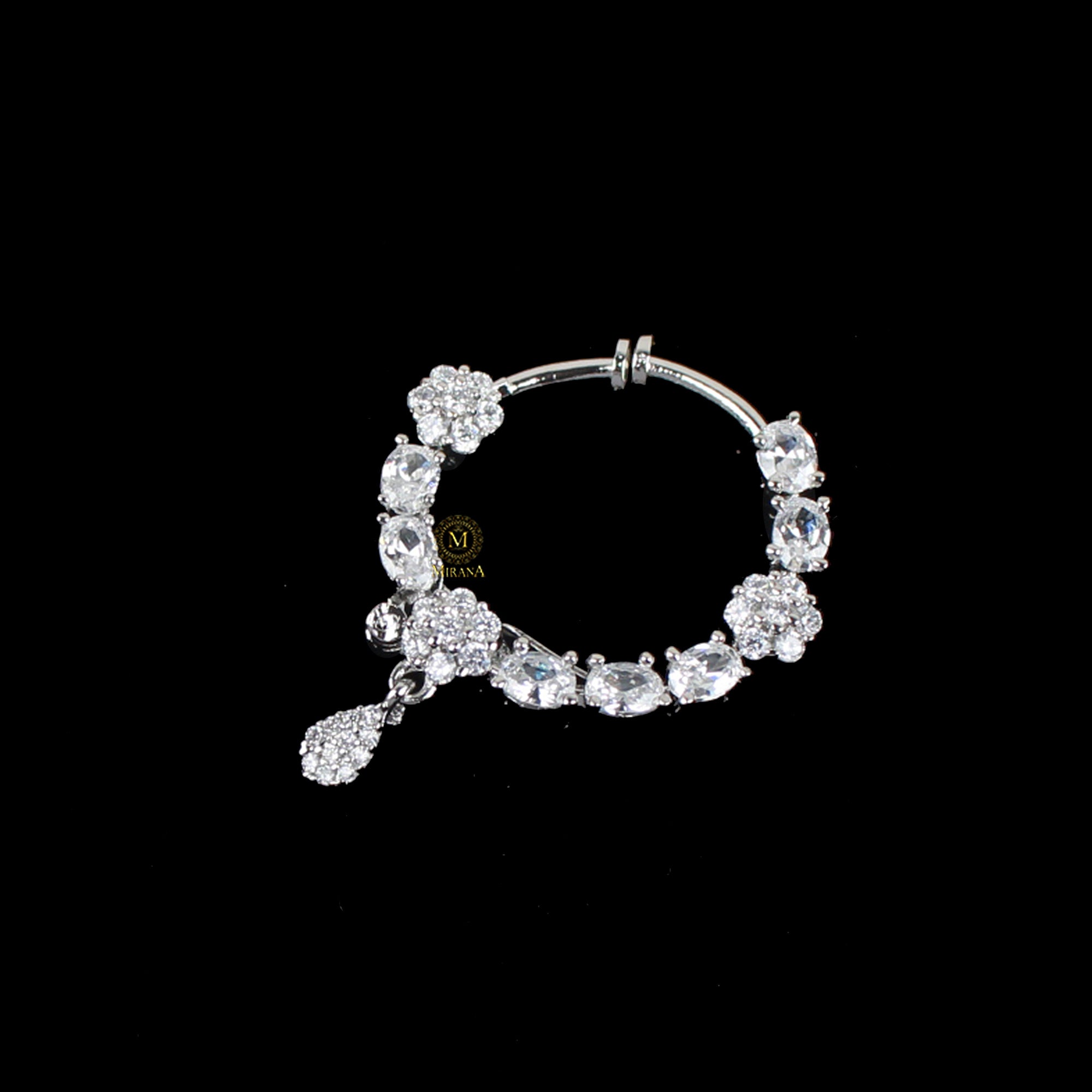 Yani CZ Designer Nose Ring
