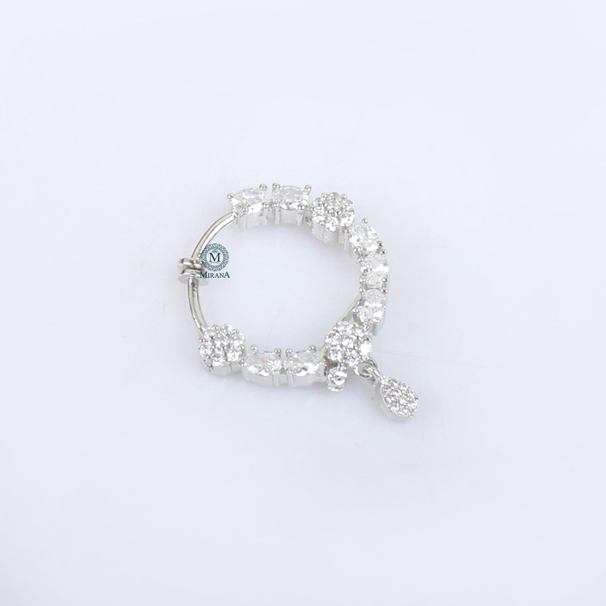 Yani CZ Designer Nose Ring