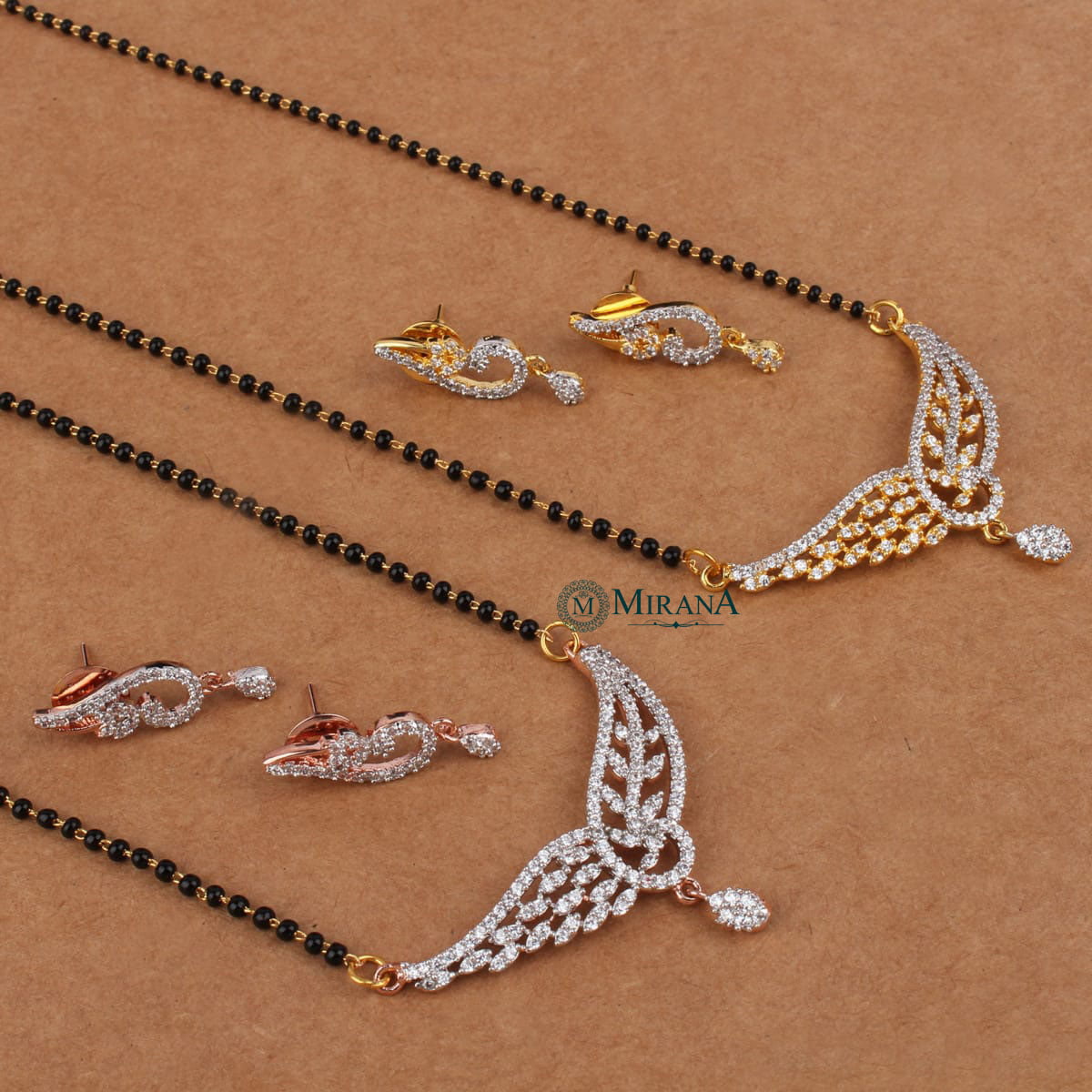 Peacock Designed Mangalsutra Set