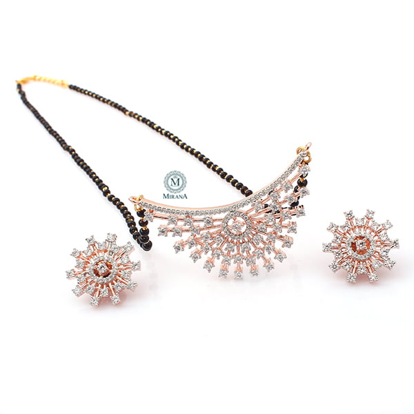 Reesha CZ Designer Mangalsutra