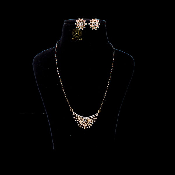 Reesha CZ Designer Mangalsutra