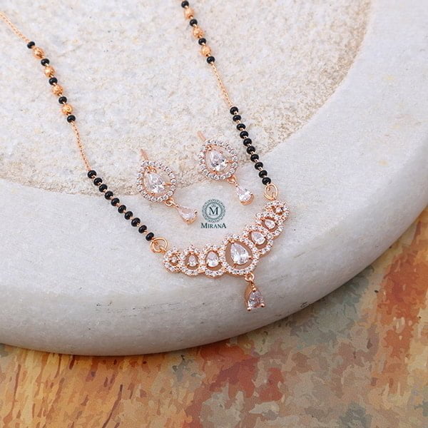 Diva CZ Designer Mangalsutra Set