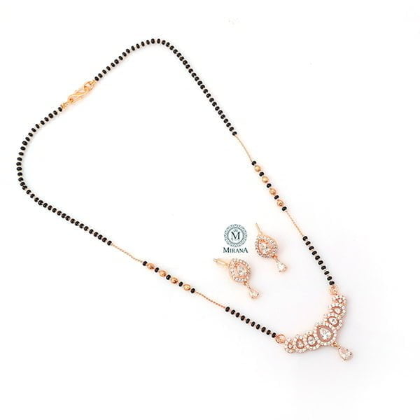 Diva CZ Designer Mangalsutra Set