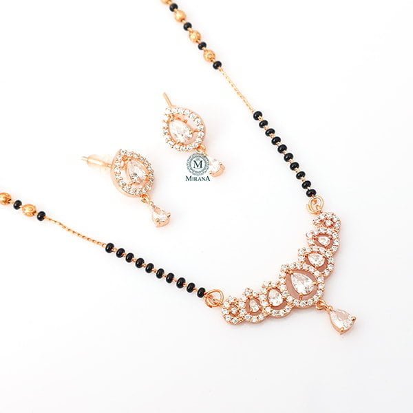 Diva CZ Designer Mangalsutra Set