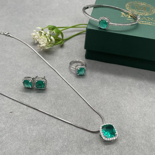 Shaya Evergreen Designer Combo Set