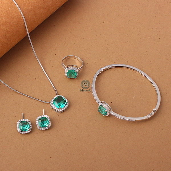 Shaya Evergreen Designer Combo Set