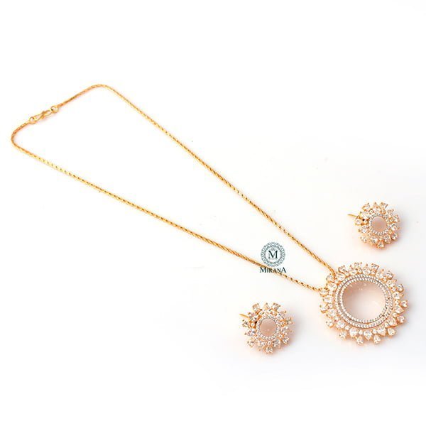 Maisha CZ Designer Pendant Set
