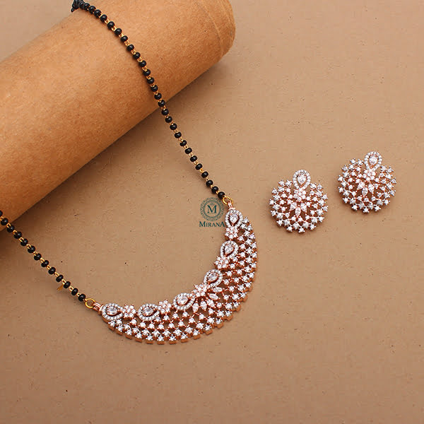 Rima CZ Designer Mangalsutra Set