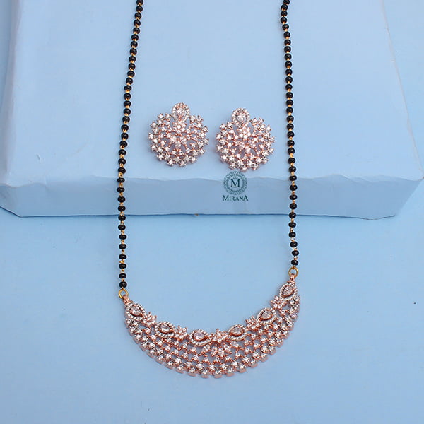 Rima CZ Designer Mangalsutra Set