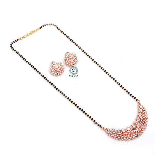 Rima CZ Designer Mangalsutra Set