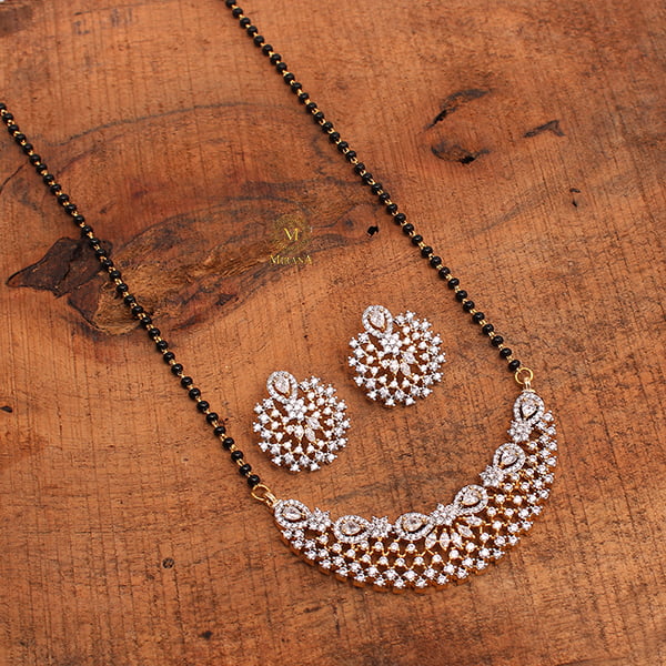 Rima CZ Designer Mangalsutra Set