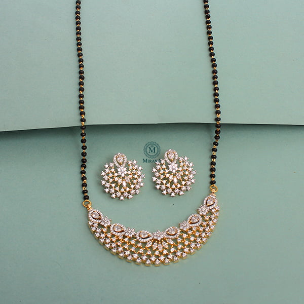 Rima CZ Designer Mangalsutra Set
