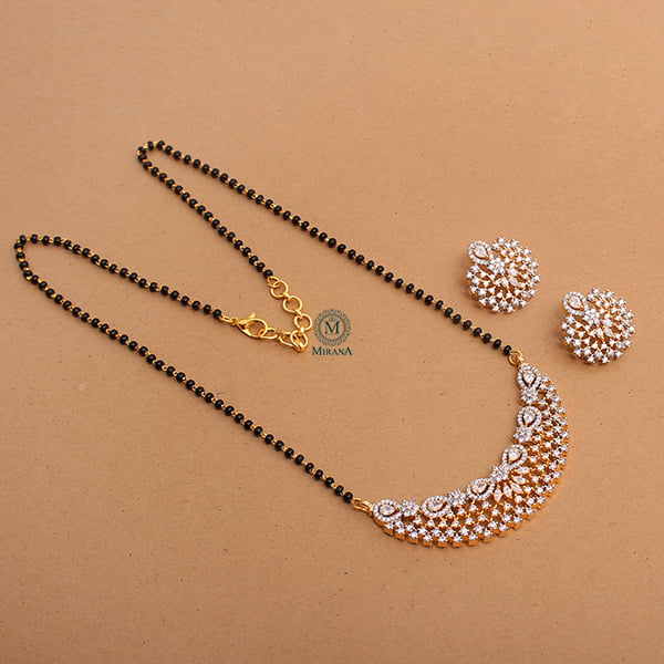 Rima CZ Designer Mangalsutra Set