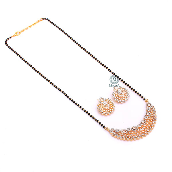 Rima CZ Designer Mangalsutra Set
