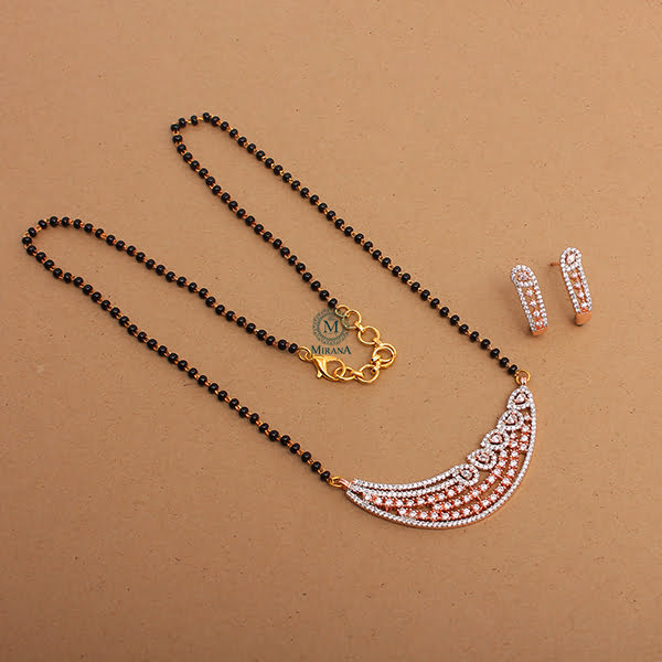 Fevie CZ Designer Mangalsutra Set