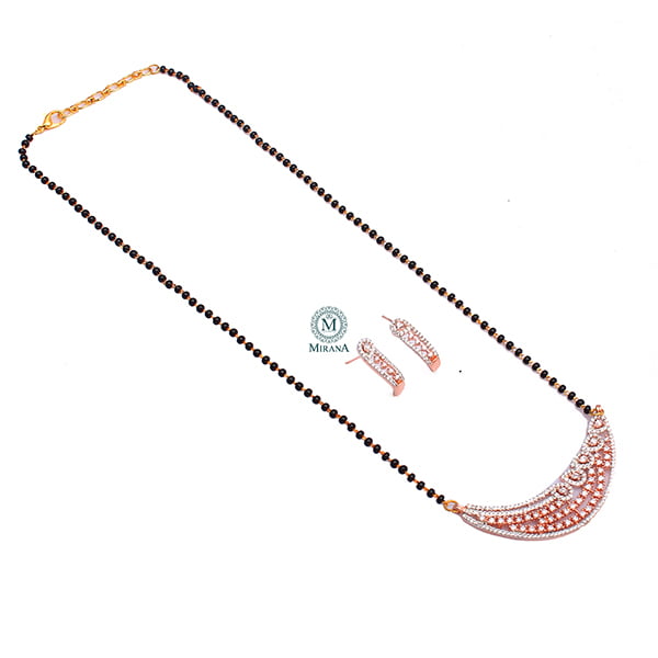 Fevie CZ Designer Mangalsutra Set