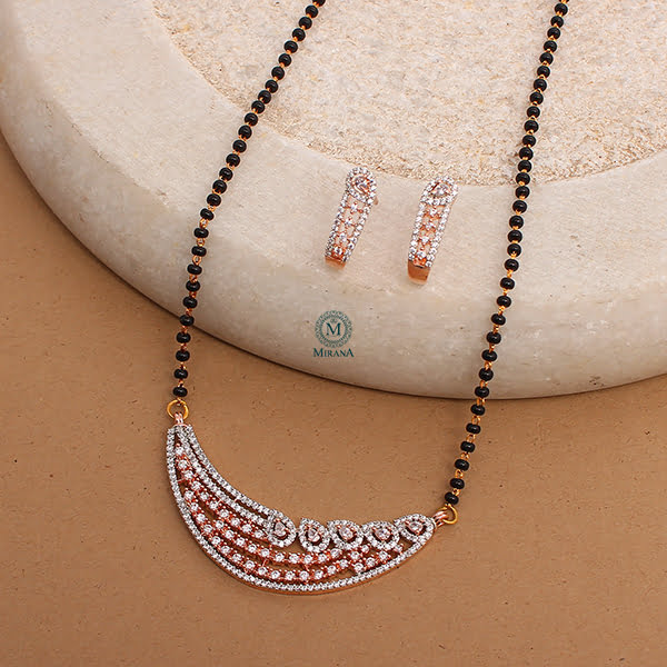 Fevie CZ Designer Mangalsutra Set