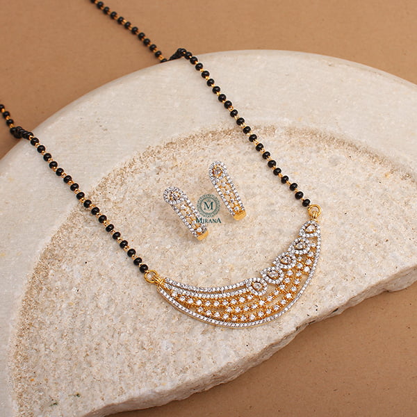 Fevie CZ Designer Mangalsutra Set