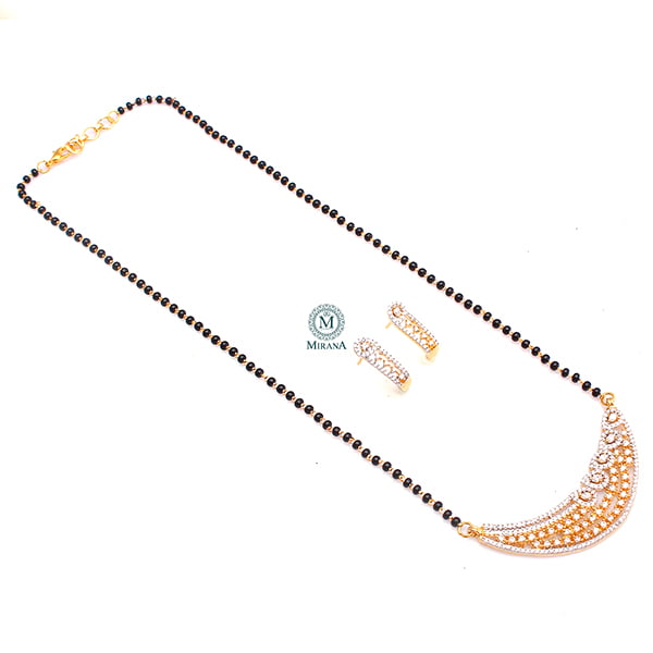 Fevie CZ Designer Mangalsutra Set