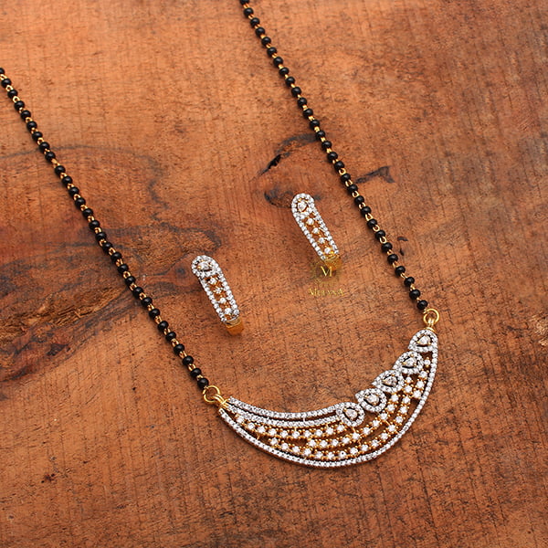Fevie CZ Designer Mangalsutra Set
