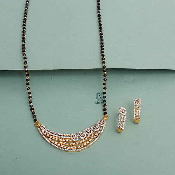 Fevie CZ Designer Mangalsutra Set