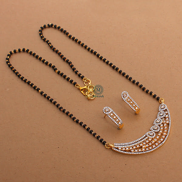 Fevie CZ Designer Mangalsutra Set