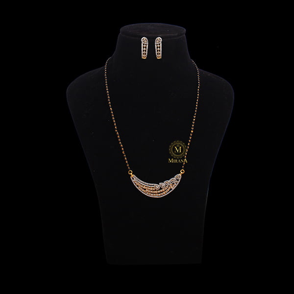 Fevie CZ Designer Mangalsutra Set
