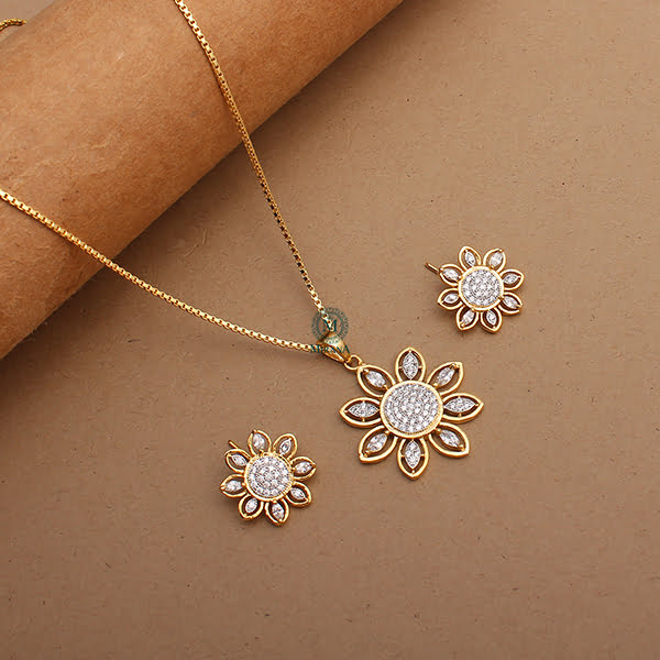 Winnie CZ Designer Pendant Set