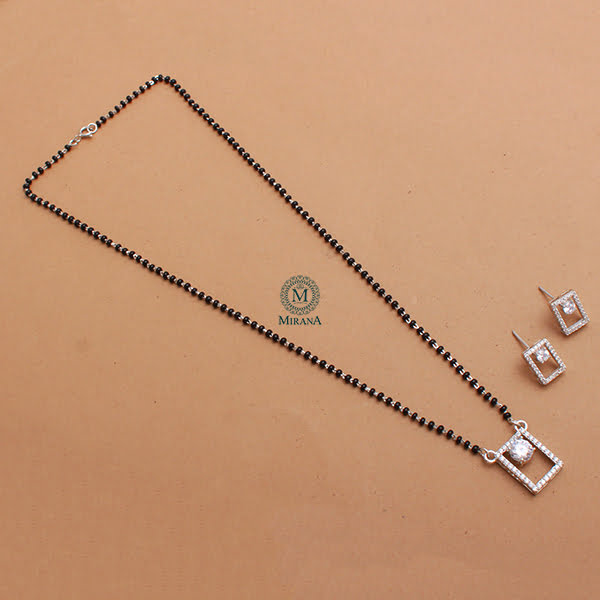 Willa 925 Silver Designer Mangalsutra Set