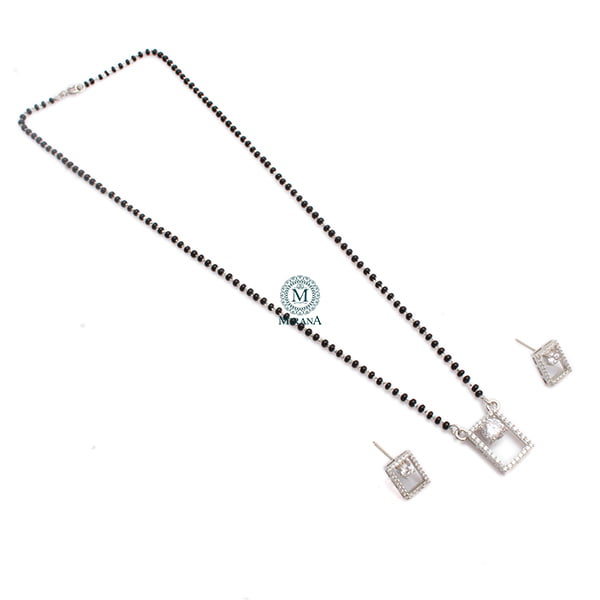 Willa 925 Silver Designer Mangalsutra Set