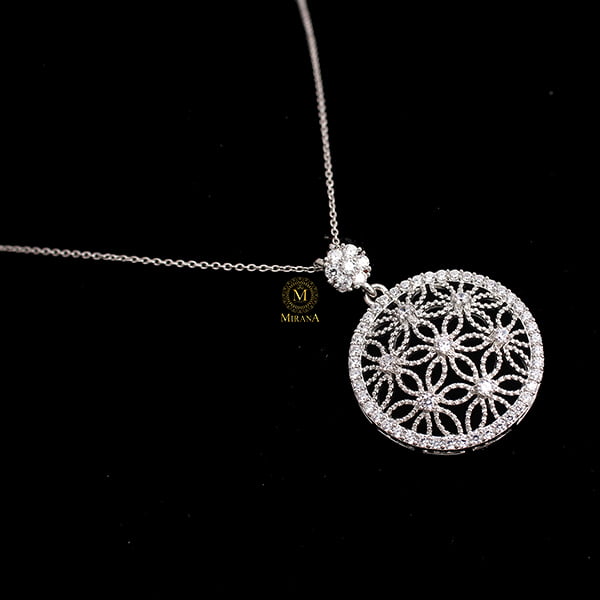 Shion 925 Pure Silver Designer Pendant